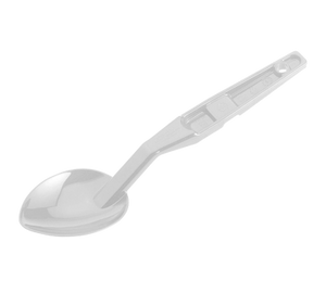 Cambro SPOP11CW110 Deli Spoon, 11, perforated, notched back, hanging hole, polycarbonate, black, NSF